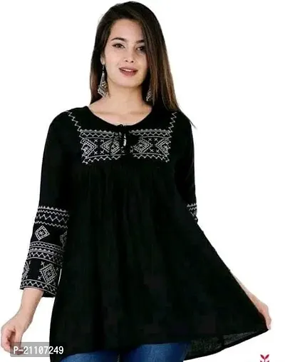 Stylish Fancy Designer Rayon Top For Women