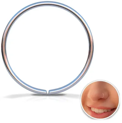 Nose Pin Septum Ring 925 Genuine Nose Ring Daily Use Charming Nose Ring.