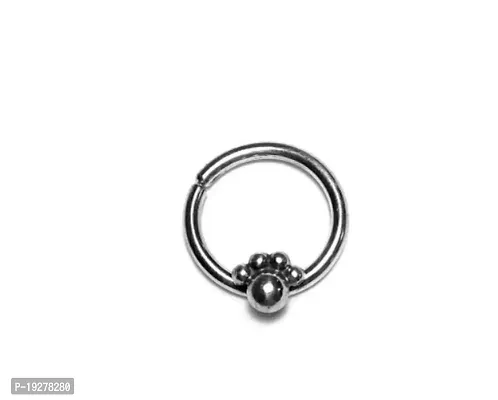 Paw Nose Ring Pet Lover Excellent 925 Sterling Silver Cat Nose Ring-thumb0