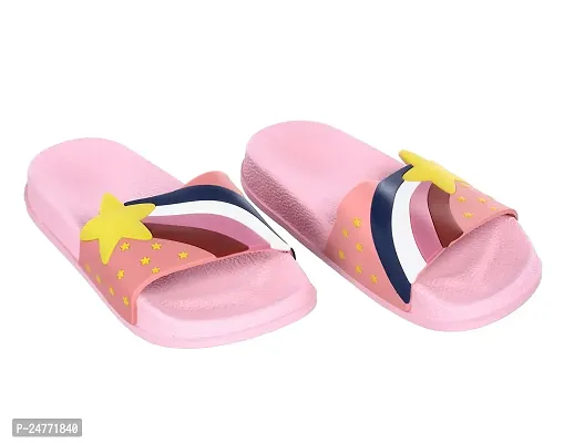 Lil Firestar Slippers For Girls Kids 11 Years to 12 Years _PINK_6UK-thumb3