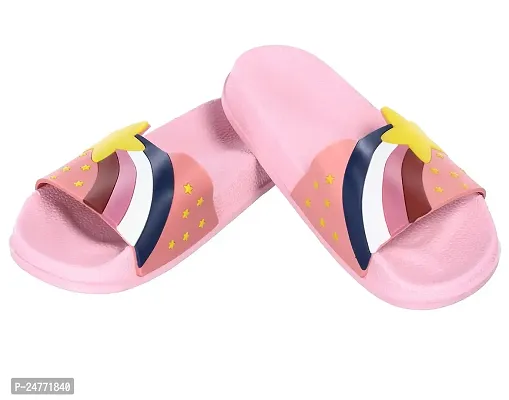Lil Firestar Slippers For Girls Kids 11 Years to 12 Years _PINK_6UK-thumb5