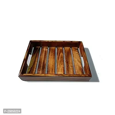 Stylish Wooden Serving Tray-thumb2