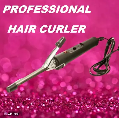 Hair Curler Iron Rod With Curler Roller Fast Heating Technology Curly hair Machine-thumb0