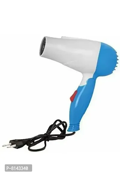 foldable hair dryer for women colour assorted pink/blue-thumb0