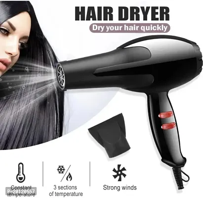 1800W Professional Hot and Cold Hair Dryers with 2 Switch speed setting And Thin Styling Nozzle,Diffuser, Hair Dryer, Hair Dryer For Men, Hair Dryer For Women(HAIR DRYER) Best in Quality ,Trending ,61-thumb0