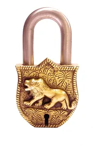 Aesthetic Decors?Lion Design Decorative Lock-thumb2