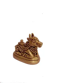 Aesthetic Decors Nandi Sitting On Oval Base-thumb1