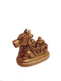 Aesthetic Decors Nandi Sitting On Oval Base-thumb2