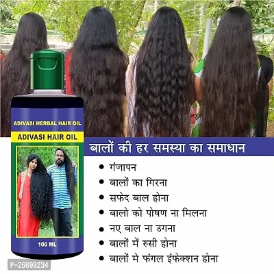 Adivasi hair oil original, Adivasi herbal hair oil for hair growth, Hair Fall Control, For women and men,100 ml