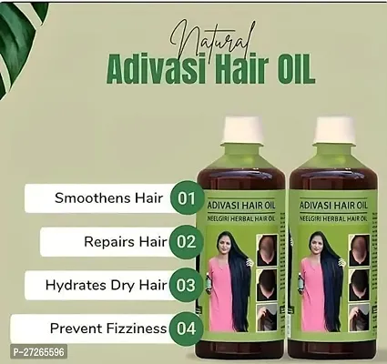 Adivasi Herbal neelgiri hair oil For Hair Norishment Healthy Scalp  Hair Growth 250ML (Pack Of 2)-thumb2