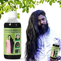 Adivasi Herbal neelgiri hair oil For Hair Norishment Healthy Scalp  Hair Growth 250ML (Pack Of 2)-thumb2