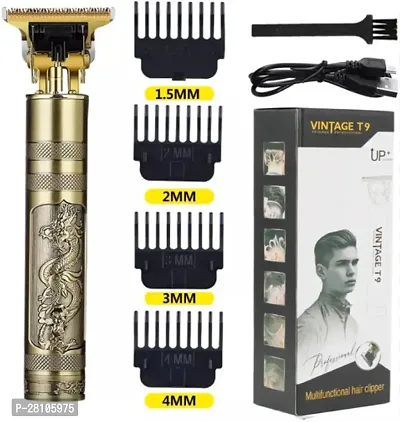 T9 trimmers Hair Trimmer For Men Buddha Style Trimmer, Professional Hair Clipper, Adjustable Blade Clipper, Hair Trimmer and Shaver For Men, Retro Oil Head Close Cut Precise hair Trimming Machine-thumb0