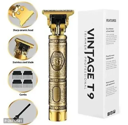T9 trimmers Hair Trimmer For Men Buddha Style Trimmer, Professional Hair Clipper, Adjustable Blade Clipper, Hair Trimmer and Shaver For Men, Retro Oil Head Close Cut Precise hair Trimming Machine-thumb0