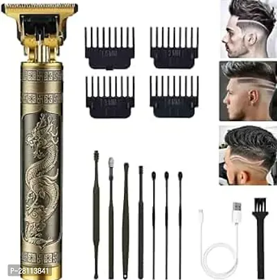 T9 trimmers Hair Trimmer For Men Buddha Style Trimmer, Professional Hair Clipper, Adjustable Blade Clipper, Hair Trimmer and Shaver For Men, Retro Oil Head Close Cut Precise hair Trimming Machine-thumb0