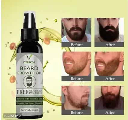 Natural Beard Hair Growth Oil 50ml-thumb0