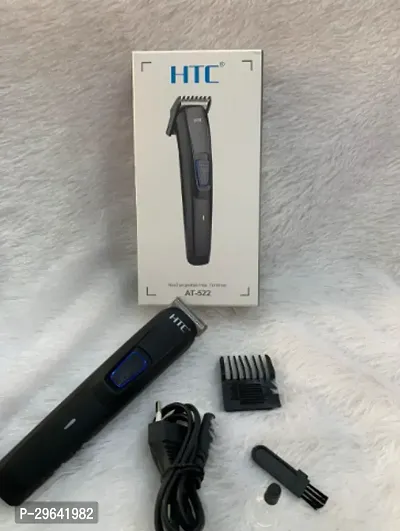 HTC AT 522 Rechargeable Trimmer Trimmer 45 min Runtime 1 Length Settings  (Black)-thumb0