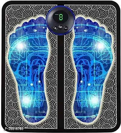 Foot Massager for The Relief of Plantar Fasciitis - Foot Pain Relief Massage, Neuropathy, Improved Circulation, USB Rechargeable Model, LCD Screen with Multiple Modes and intensities.