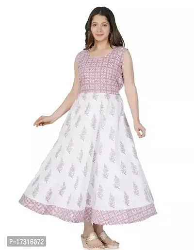 Stunning Pink Checked Cotton Kurta For Women