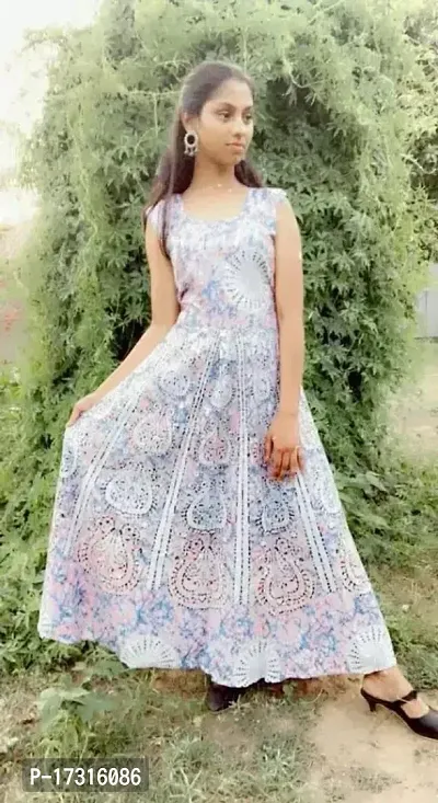 Stunning Printed Cotton Kurta For Women