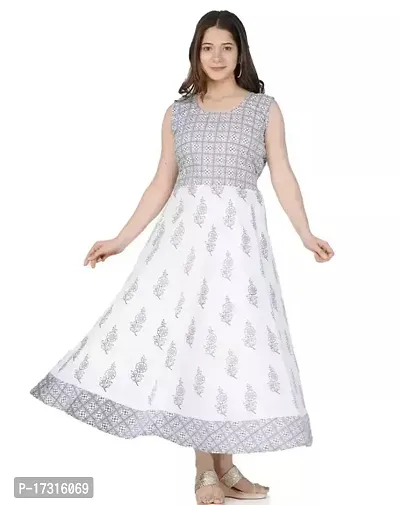 Stunning Grey Checked Cotton Kurta For Women