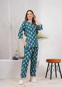 Trendy Classy Cotton Regular Night Suit for Women-thumb2