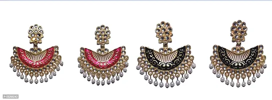 Stylish Women Alloy Drop Earrings Pack of 2