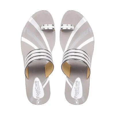 Trendy PU Wedges For Women SILVER