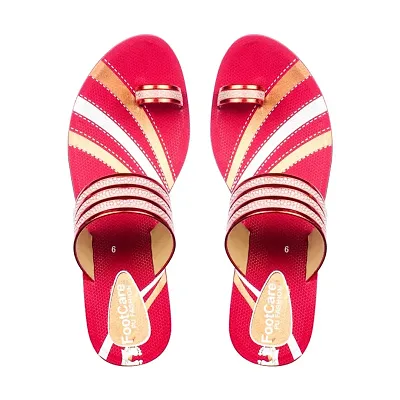 Trendy PU Wedges For Women MAROON