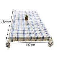 AJS Living Yarn Dyed Woven TC Table Cloth Cover Cotton Mercerised Fabric for Dining Table-thumb4