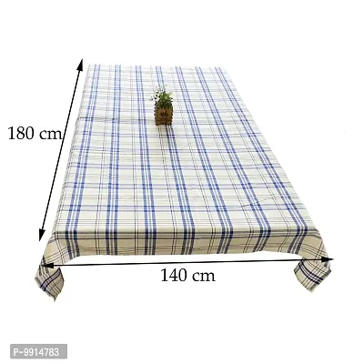 AJS Living Yarn Dyed Woven TC Table Cloth Cover Cotton Mercerised Fabric for Dining Table-thumb5