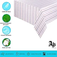 AJS Living Yarn Dyed Woven TC Table Cloth Cover Cotton Mercerised Fabric for Dining Table-thumb1