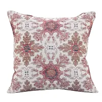 AJS Living Cotton Digital Decorative Print Combo of Cushion Cover with Filler, Latest Pattern Home Decor Pillow for Front Sofa Set (Pack of 4, 16x16 Inch, Design 05)-thumb4