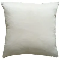 AJS Living Cover , Pillow for Home Office School Chair seat, Takiya of Off Off White Bead Work Cushions TC - 300, Size - 45 * 45 cm / 18 x 18 Inch-thumb1