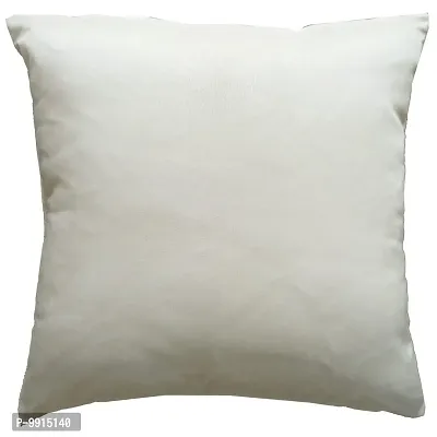 AJS Living Cover , Pillow for Home Office School Chair seat, Takiya of Off Off White Bead Work Cushions TC - 300, Size - 45 * 45 cm / 18 x 18 Inch-thumb2