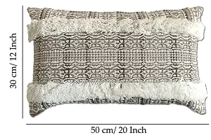 AJS Living Cotton 200 TC Pillow Cover, Single, Rust, 1 Pieces-thumb3