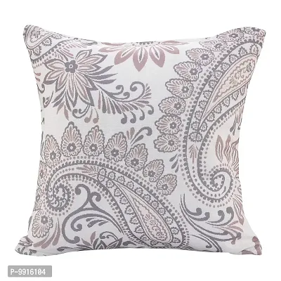 AJS Living Cotton Digital Decorative Print Combo of Cushion Cover, Latest Pattern Home Decor Pillow for Front Sofa Set (16x16 Inch, Design 04)-thumb3