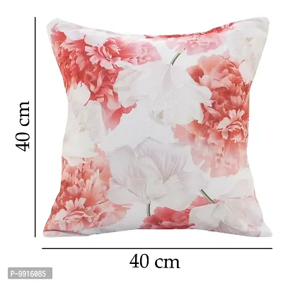 AJS Living Cotton Digital Decorative Print Combo of Cushion Cover, Latest Pattern Home Decor Pillow for Front Sofa Set (16x16 Inch, Design 14)-thumb4