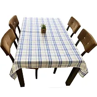 AJS Living Yarn Dyed Woven TC Table Cloth Cover Cotton Mercerised Fabric for Dining Table-thumb2