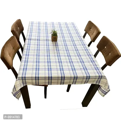 AJS Living Yarn Dyed Woven TC Table Cloth Cover Cotton Mercerised Fabric for Dining Table-thumb3