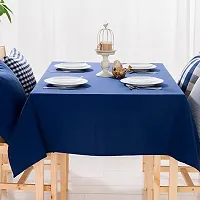 AJS Living Yarn Dyed Woven TC Table Cloth Cover Cotton Mercerised Fabric for Dining Table-thumb3