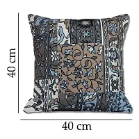 AJS Living Cotton Digital Decorative Print Combo of Cushion Cover, Latest Pattern Home Decor Pillow for Front Sofa Set (16x16 Inch, Design 16)-thumb3