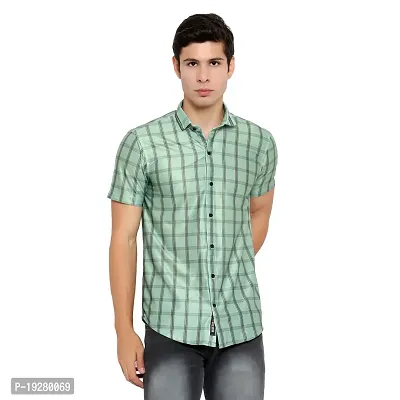 Stylish Multi Cotton Regular Fit Shirt For Men-thumb0