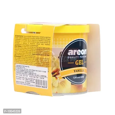 Areon Vanilla Gel Car Air Freshener (80 gm)-thumb3