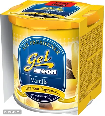 Areon Vanilla Gel Car Air Freshener (80 gm)