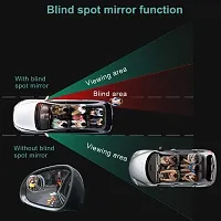 CARMATE 3R Adjustable Blind Spot Convex Wide Angle Fish Eye Mirror Rear View and Side Mirrors for Cars/SUV/Trucks/Motorcycle (Pack of 2)-thumb3