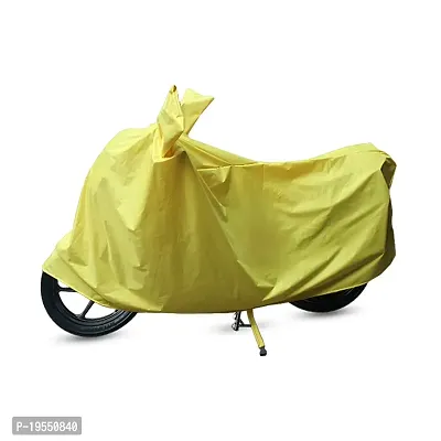 CARMATE Two Wheeler Cover for Honda CB Unicorn - (Yellow)-thumb0