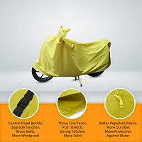 CARMATE Two Wheeler Cover for KTM RC 200 - (Yellow)-thumb3