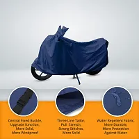 CARMATE Two Wheeler Cover for TVS Wego - (Blue)-thumb3