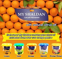 My Shaldan Japan Gel Car Perfume Air Freshener (Lemon, 80 g)-thumb1