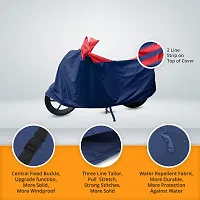 CARMATE Two Wheeler Cover for Suzuki V-Strom 1000 - (Blue, Red)-thumb3